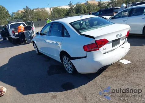 2011 Audi A4 2.0T Premium z USA, uszkodzony, nr VIN WAUEFAFL0BN036396